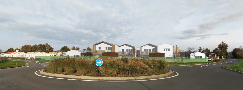 Construction de 24 logements sociaux au Poiré sur vie par FLéconomie - Ilot 2