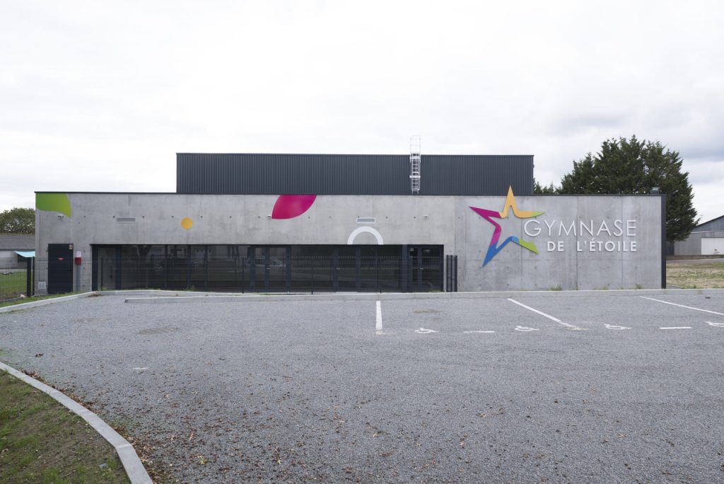 Construction d'un gymnase à Blain par FL Economie