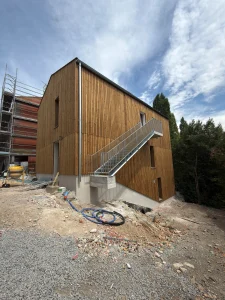 Chantier des 12 logements de Dompierre par FLeconomie - Bâtiment B