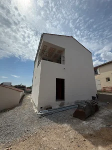 Chantier des 12 logements de Dompierre par FLeconomie - Bâtiment A