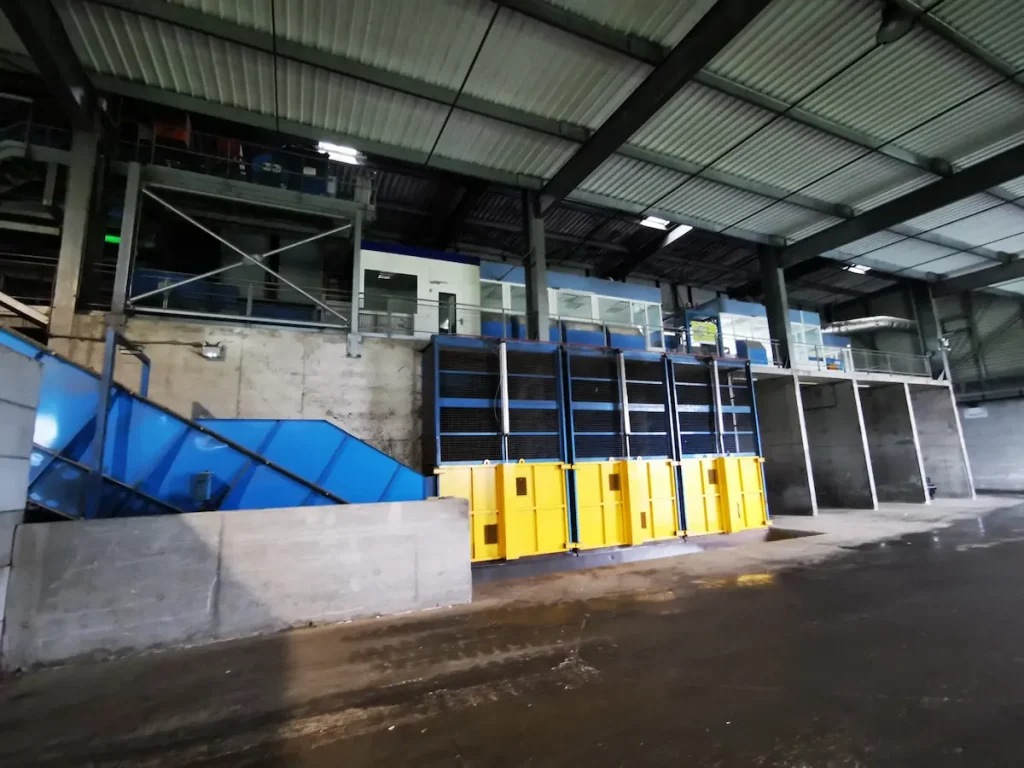Réaménagement du centre de transfert TRIVALIS de Mouzeuil St Martin - existant